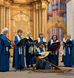 Lux vivens 2023 im Hohen Chor der Klosterkirche